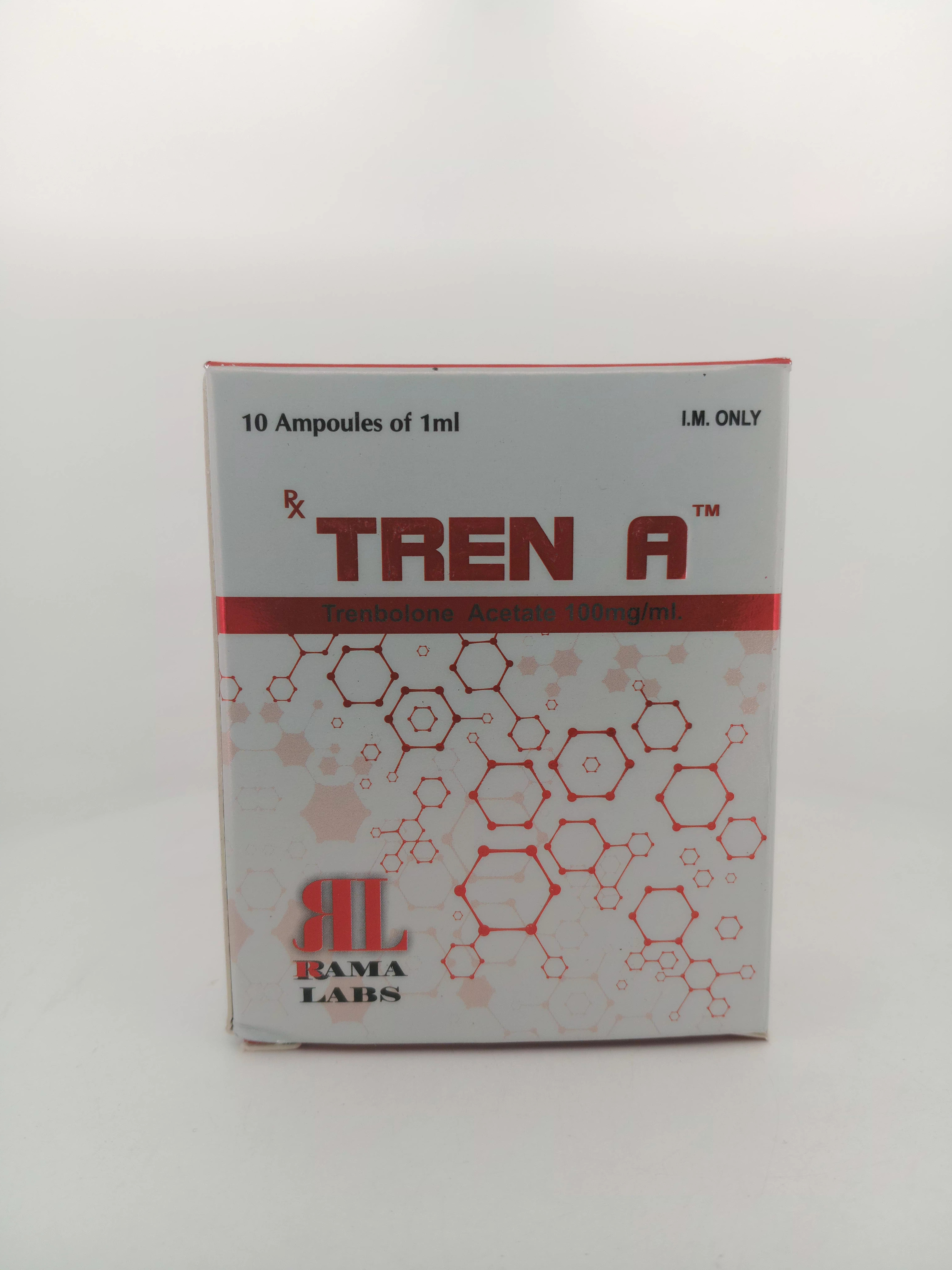 TREN A (Trenbolone Acetate 100 mg/mL) Injection - 1 Box