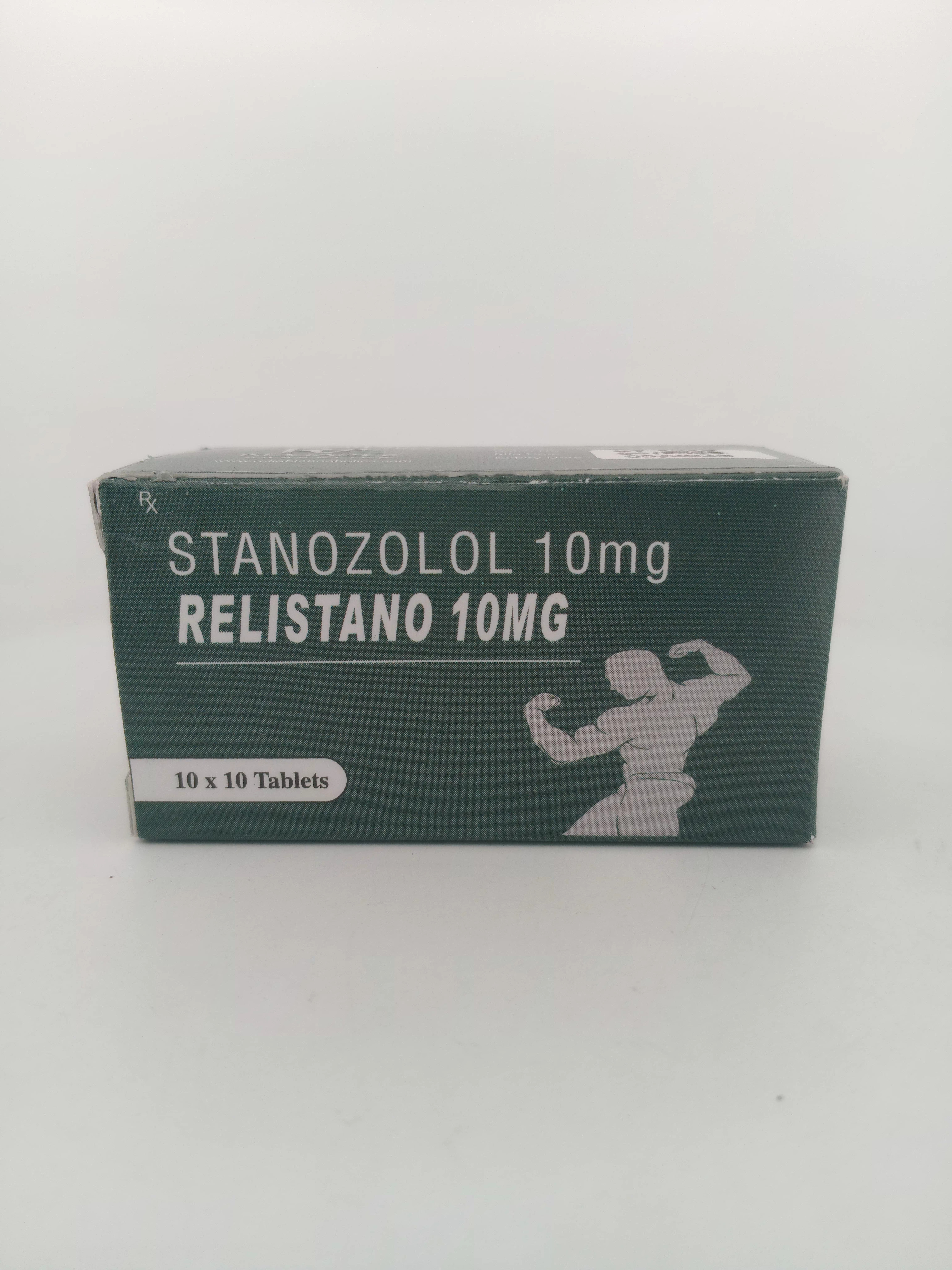 RELISTANO 10MG (Stanozolol USP 10 mg) - 10 Tablets