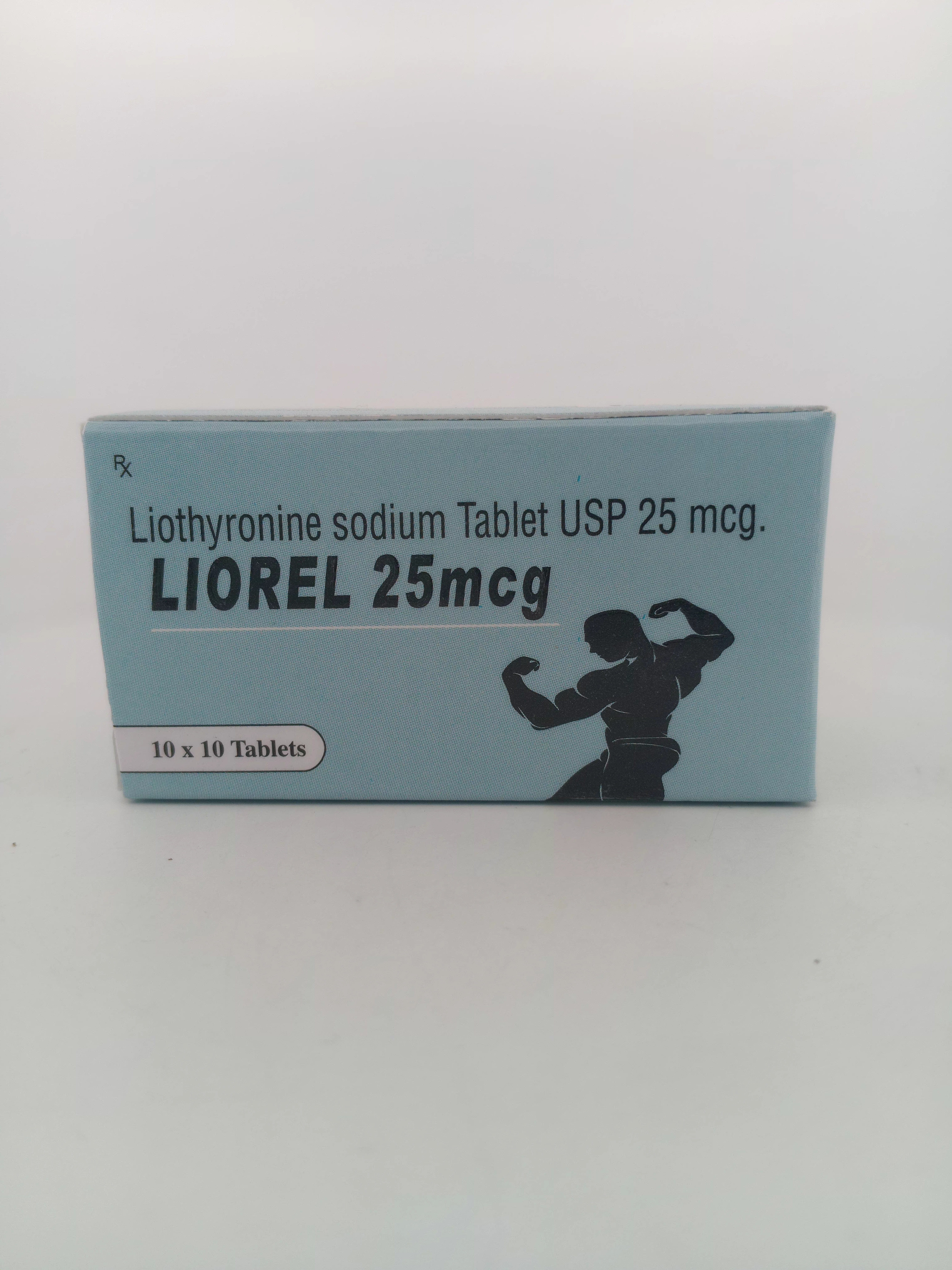 LIOREL 25MCG (Liothyronine Sodium USP 25 mcg) - 10 Tablets