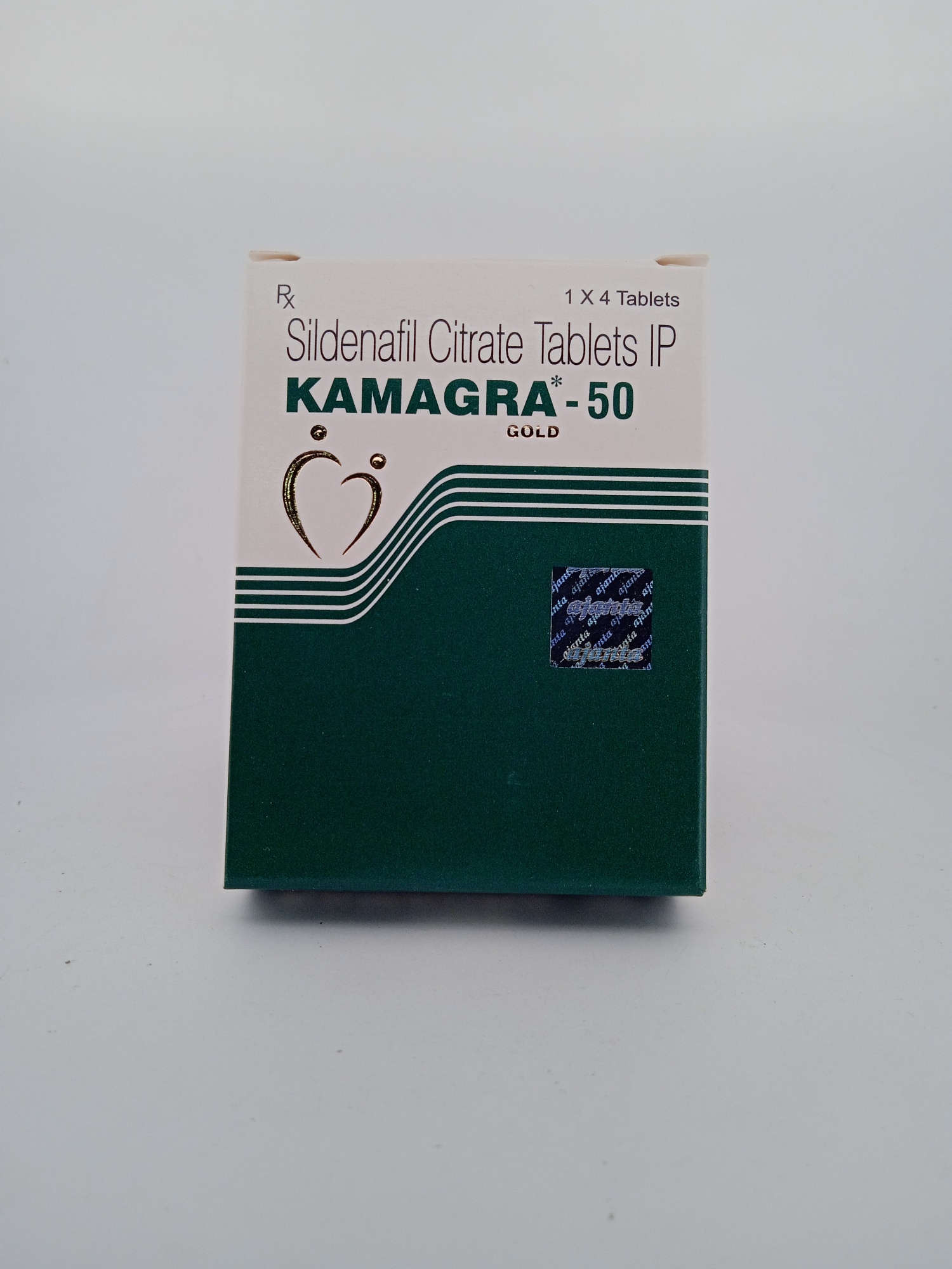 KAMAGRA GOLD (Sildenafil 50 mg) - 4 Tablet