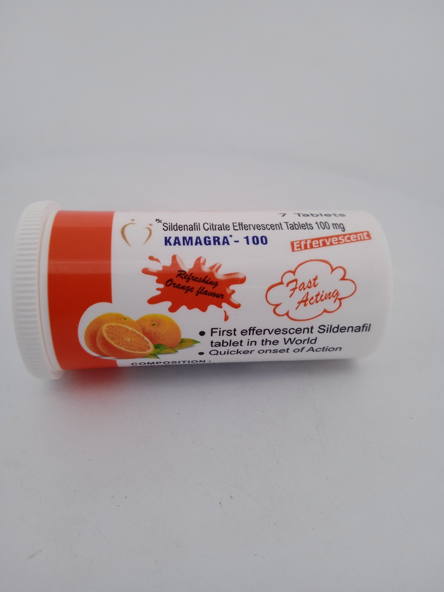 KAMAGRA EFFERVESCENT (Sildenafil 100 mg) - 7 Sachets
