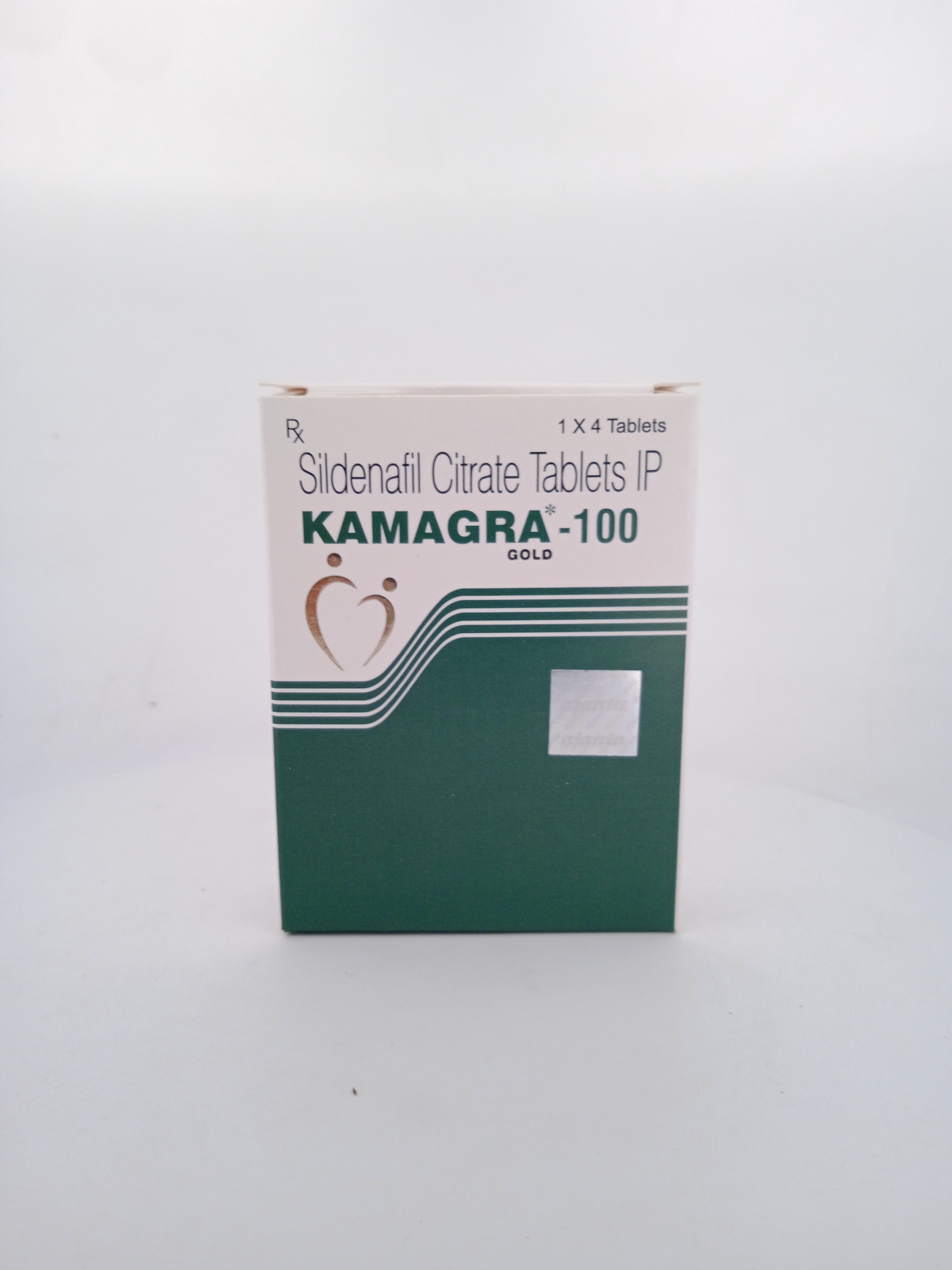 KAMAGRA GOLD 100 mg (Sildenafil 100 mg) - 4 Tablets