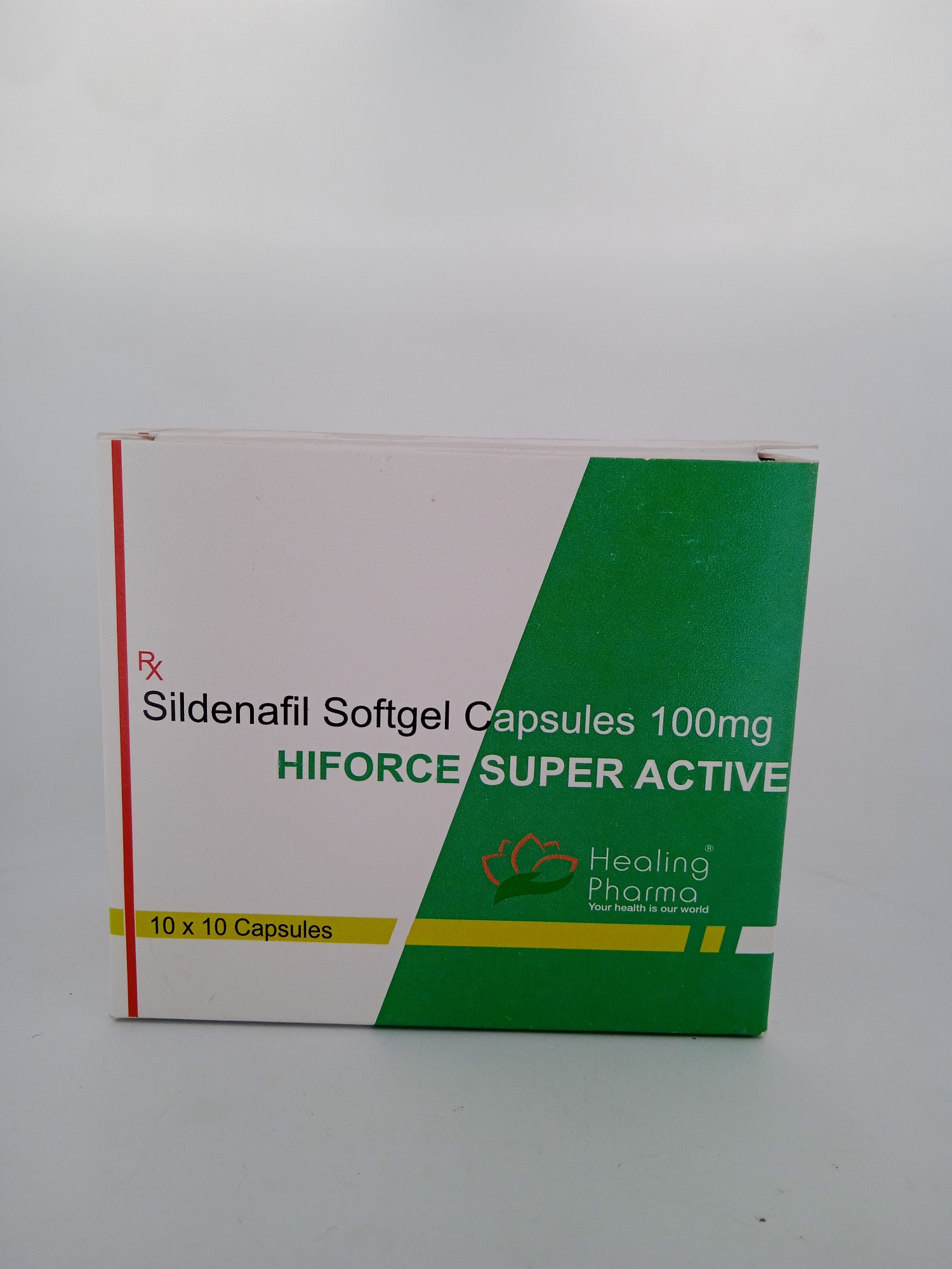 HIFORCE SUPER ACTIVE (Sildenafil 100mg) - 10 Capsules