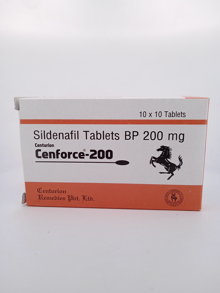CENFORCE 200mg (SILDENAFIL 200mg) - 10 Tablet
