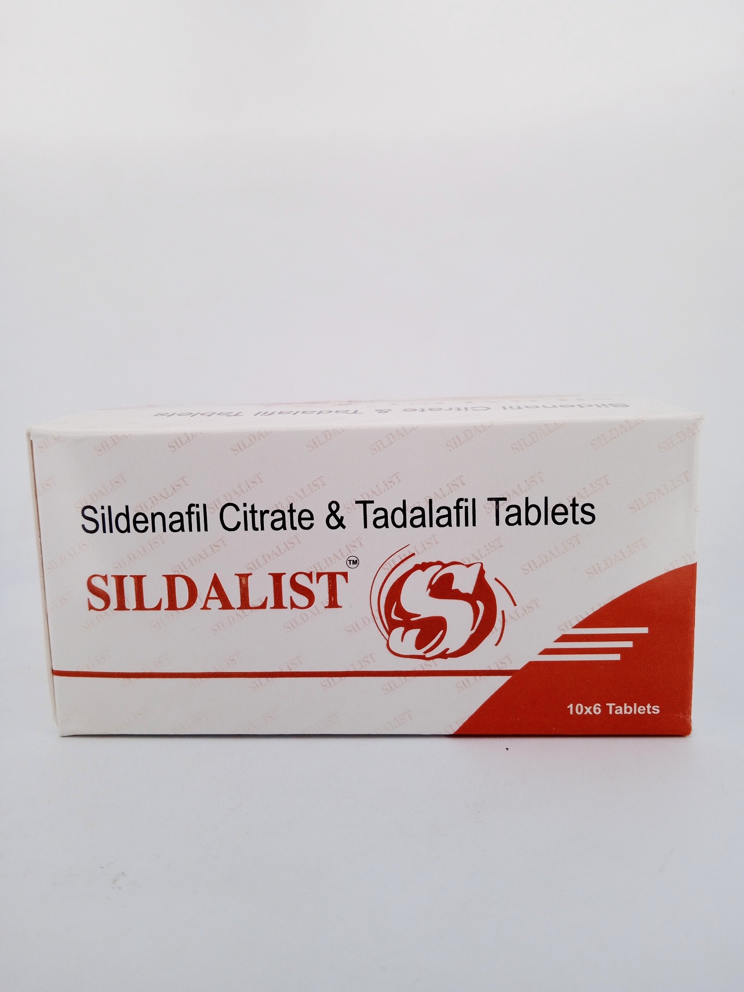 SILDALIST S (SILDENAFIL 100 MG + TADALAFIL 20 MG) - 6 Tablet