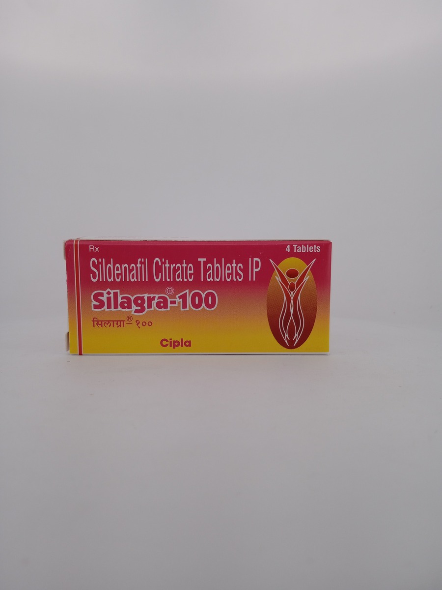 SILAGRA 100mg (SILDENAFIL 100 MG) - 4 Tablet