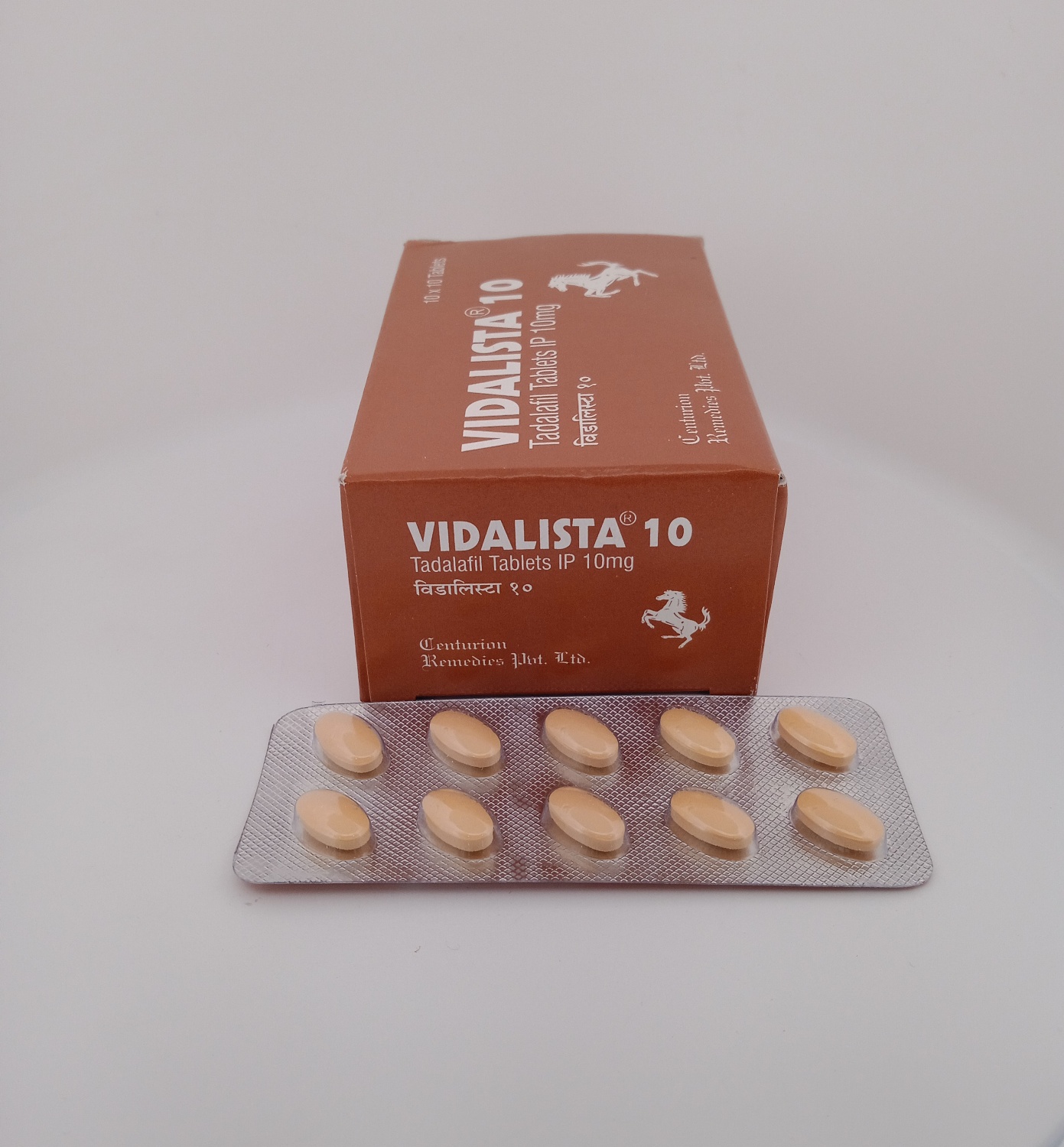 VIDALISTA 10mg (TADALAFIL 10 MG) - 10 Tablet