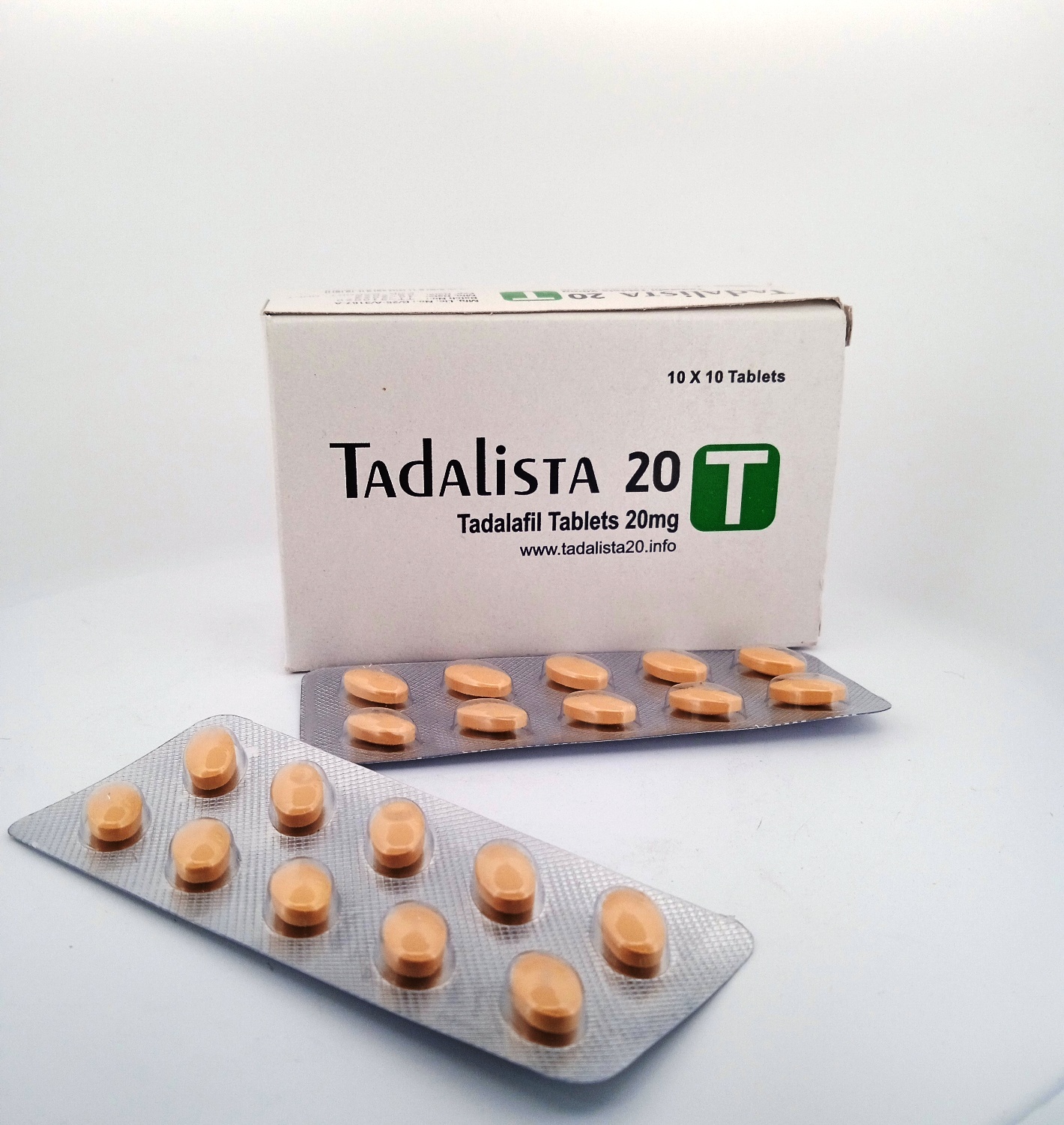 TADALISTA 20mg (TADALAFIL 20 MG) - 10 Tablet