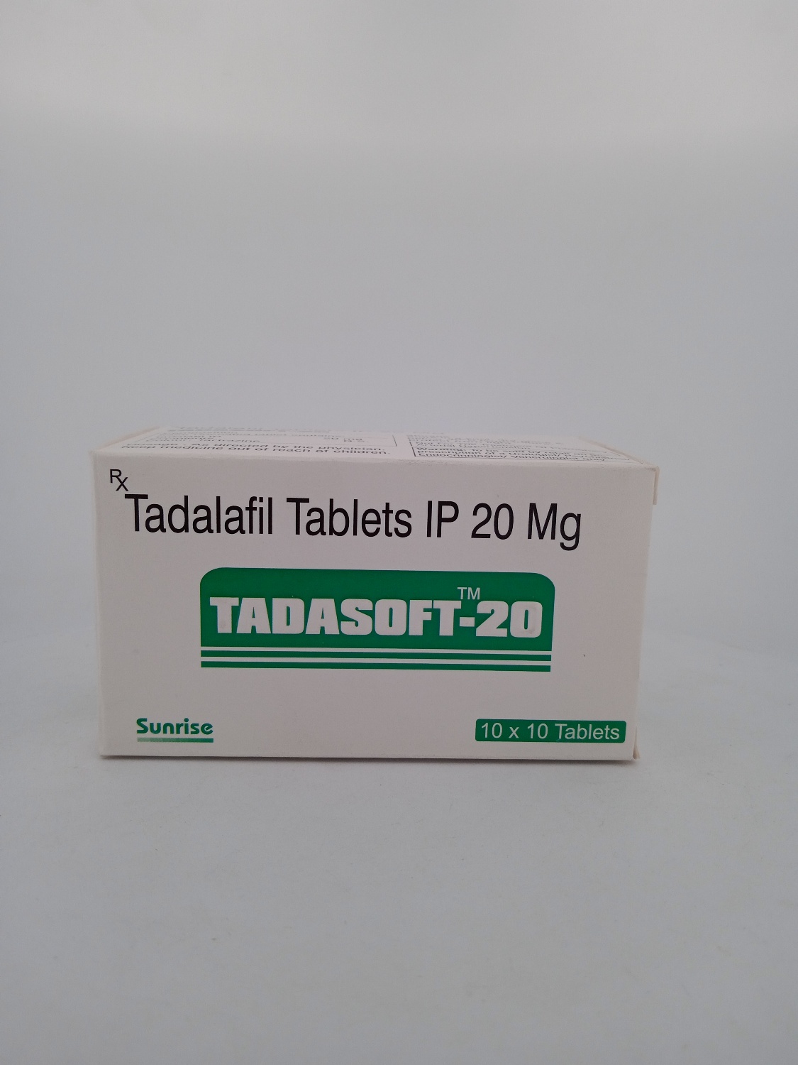 TADASOFT 20mg (TADALAFIL 20 MG) - 10 Tablet