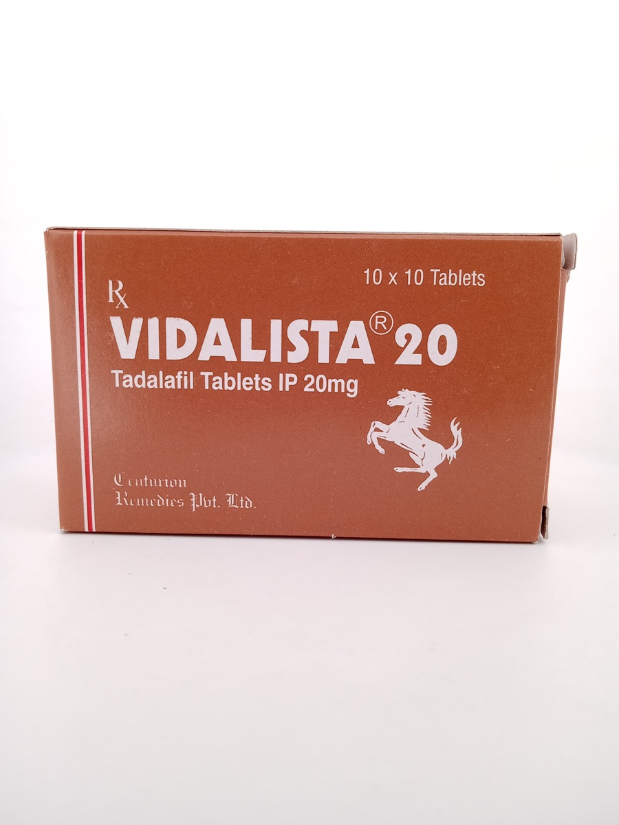 VIDALISTA 20mg (TADALAFIL 20 MG) - 10 Tablet