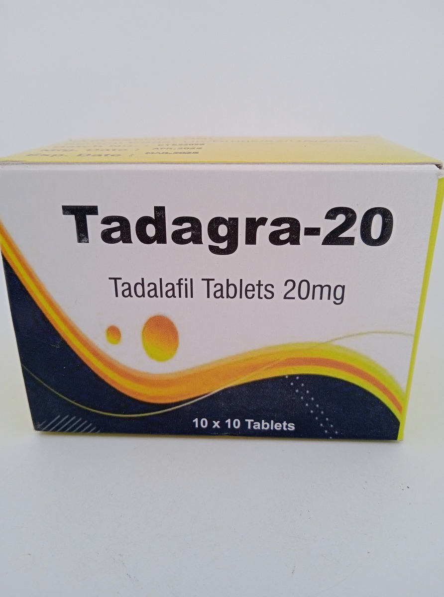 TADAGRA 20 MG (TADALAFIL 20 MG) - 10 Tablet