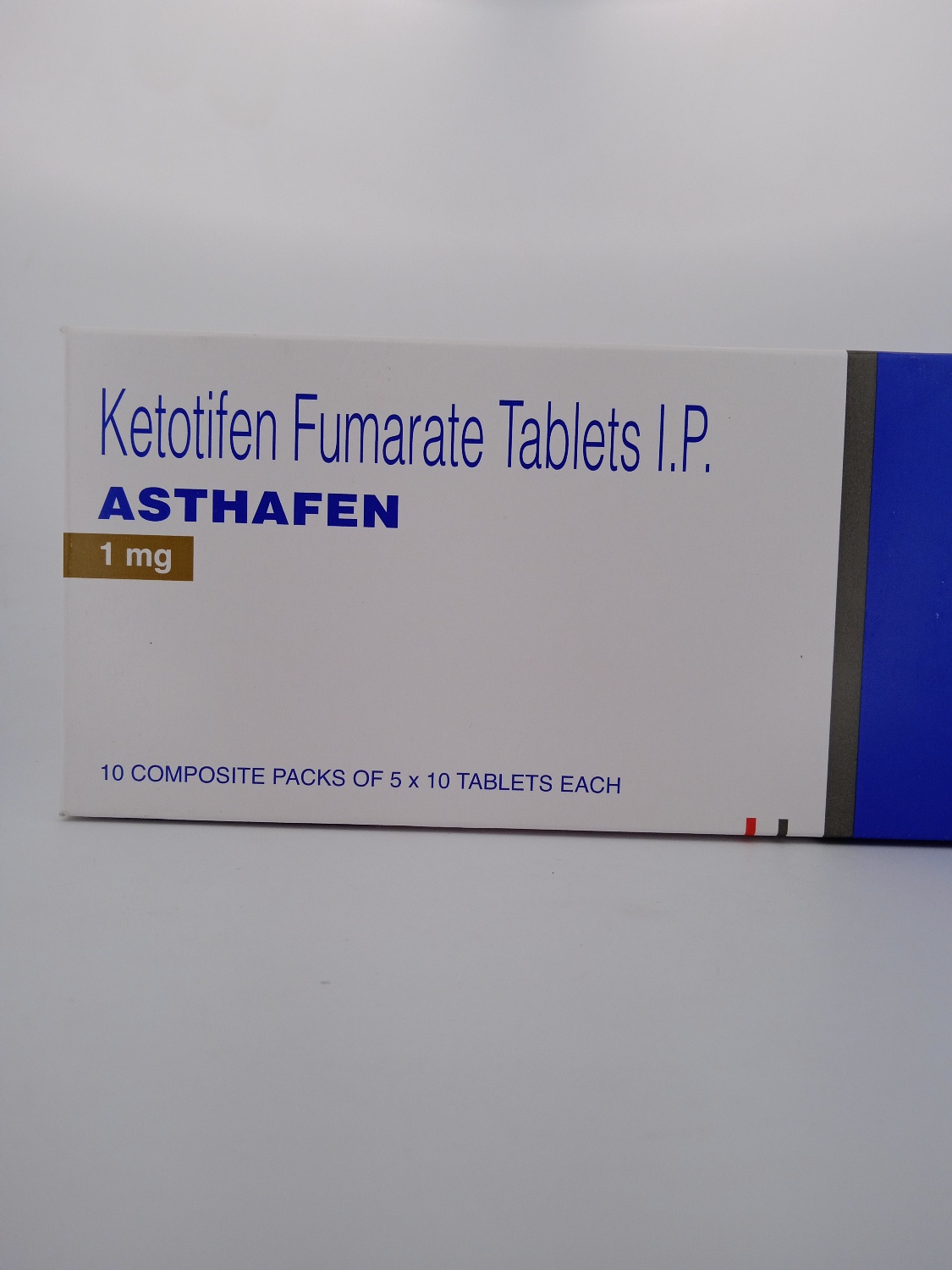 ASTHAFEN 1mg (Ketotifen) - 10 Tablet