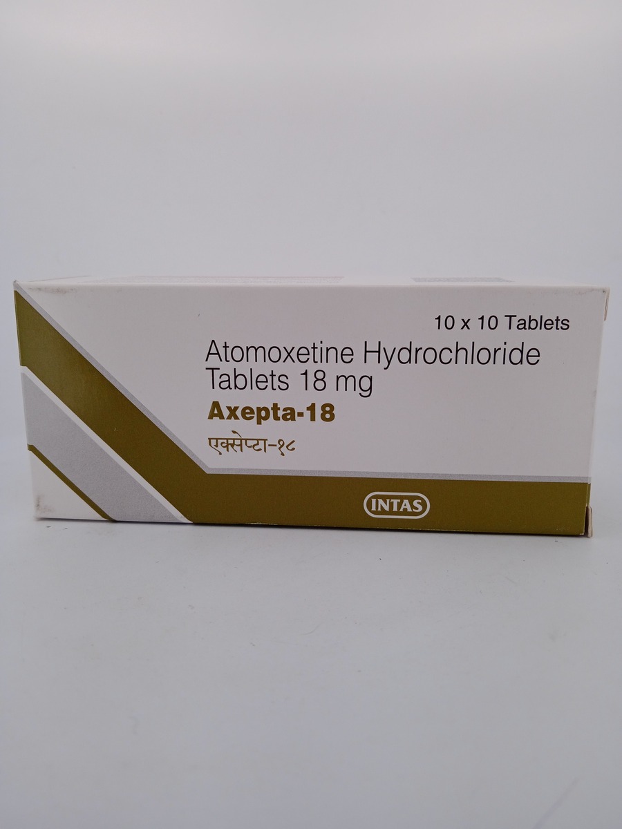 AXEPTA 18 MG 10 TABLETS | Atomoxetine ADHD Medicine