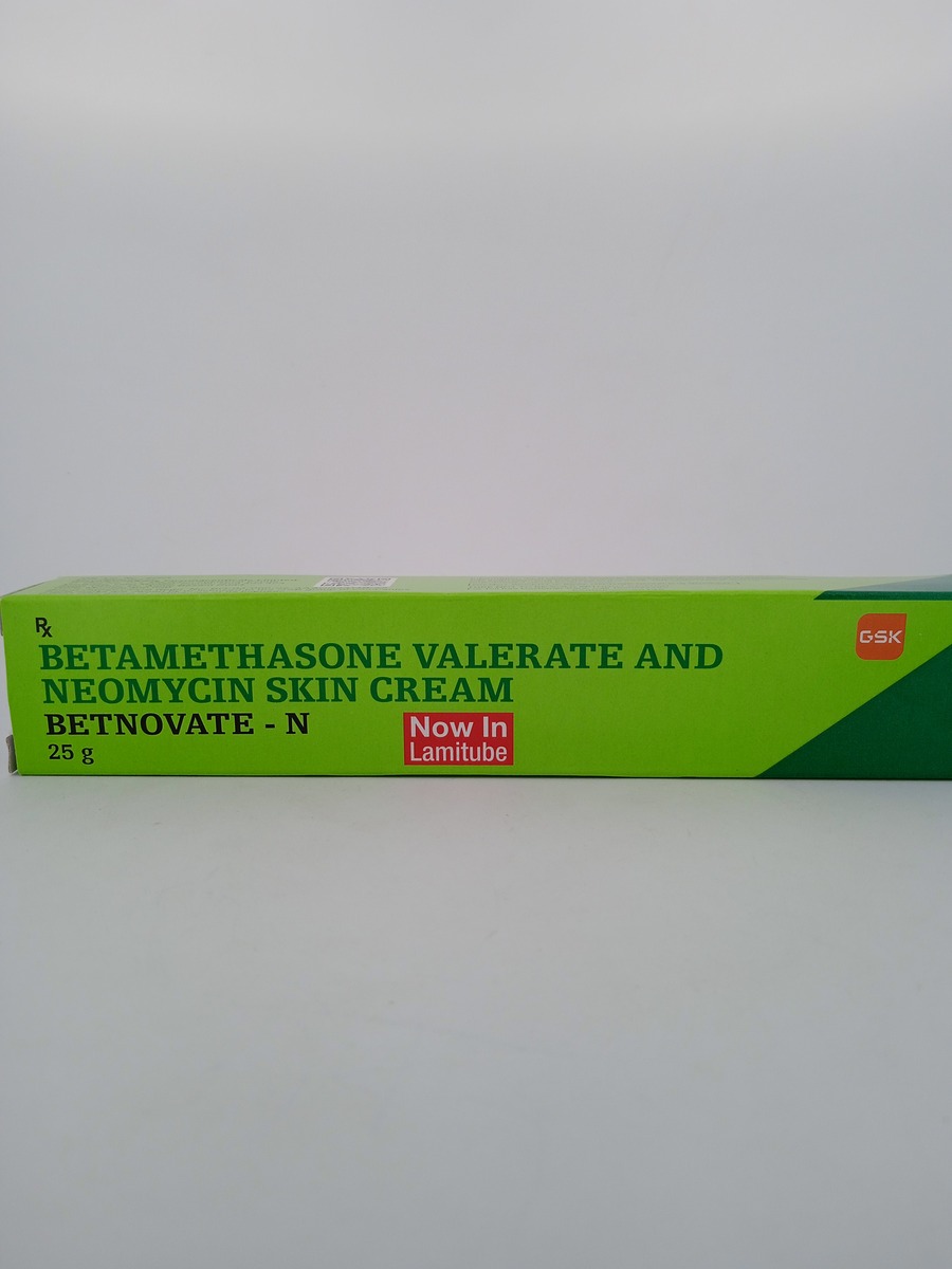 BETNOVATE-N CREAM 25G | Betamethasone & Neomycin Skin Cream.
