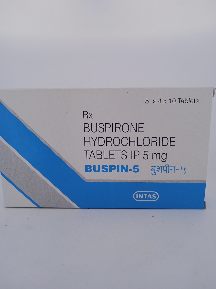 BUSPIN 5MG TABLETS | Buspirone Anti-Anxiety Medicine Guide