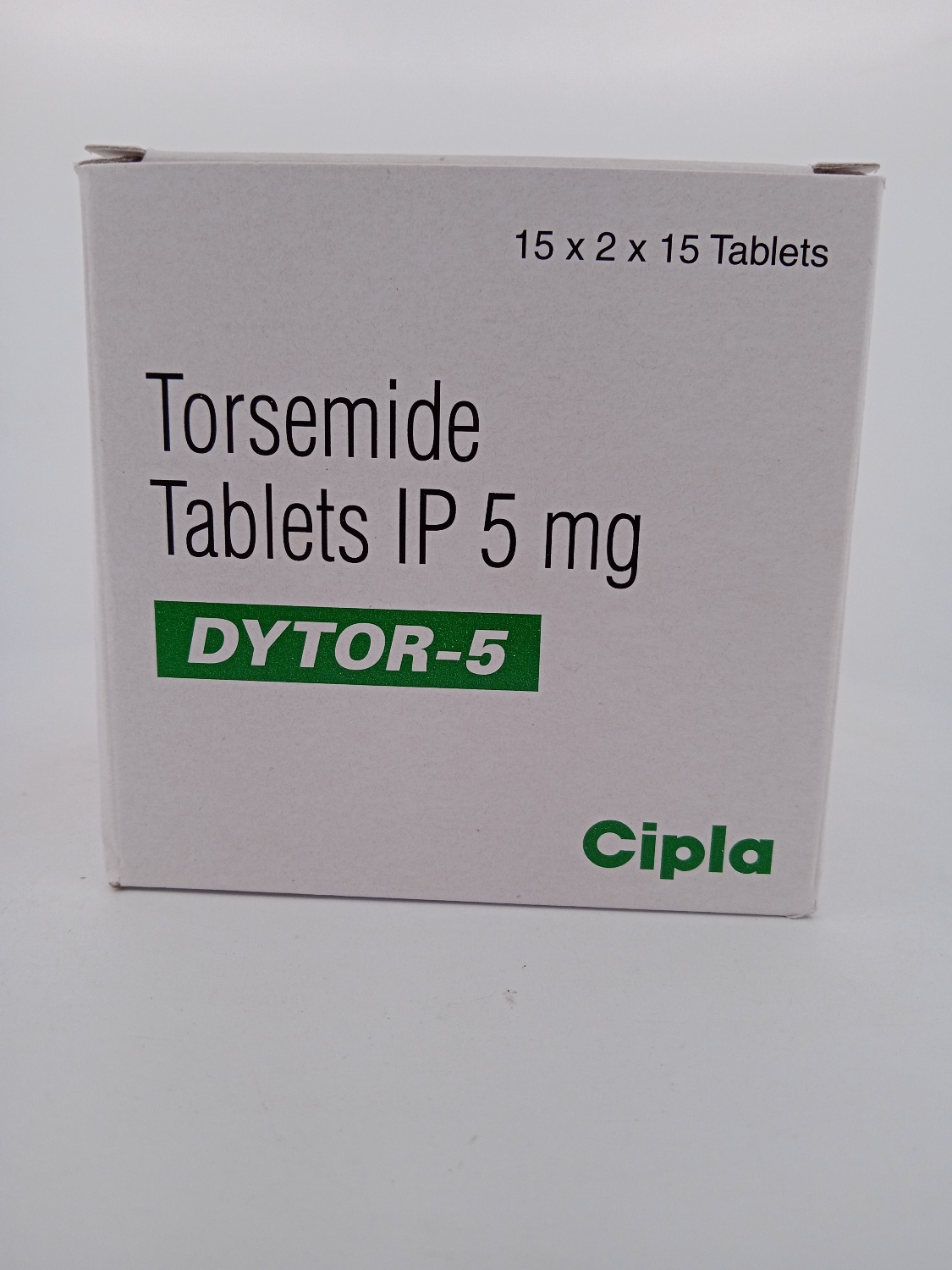 DYTOR 5 MG TABS 15'S (Torasemide 5 mg) Loop Diuretic Tablets