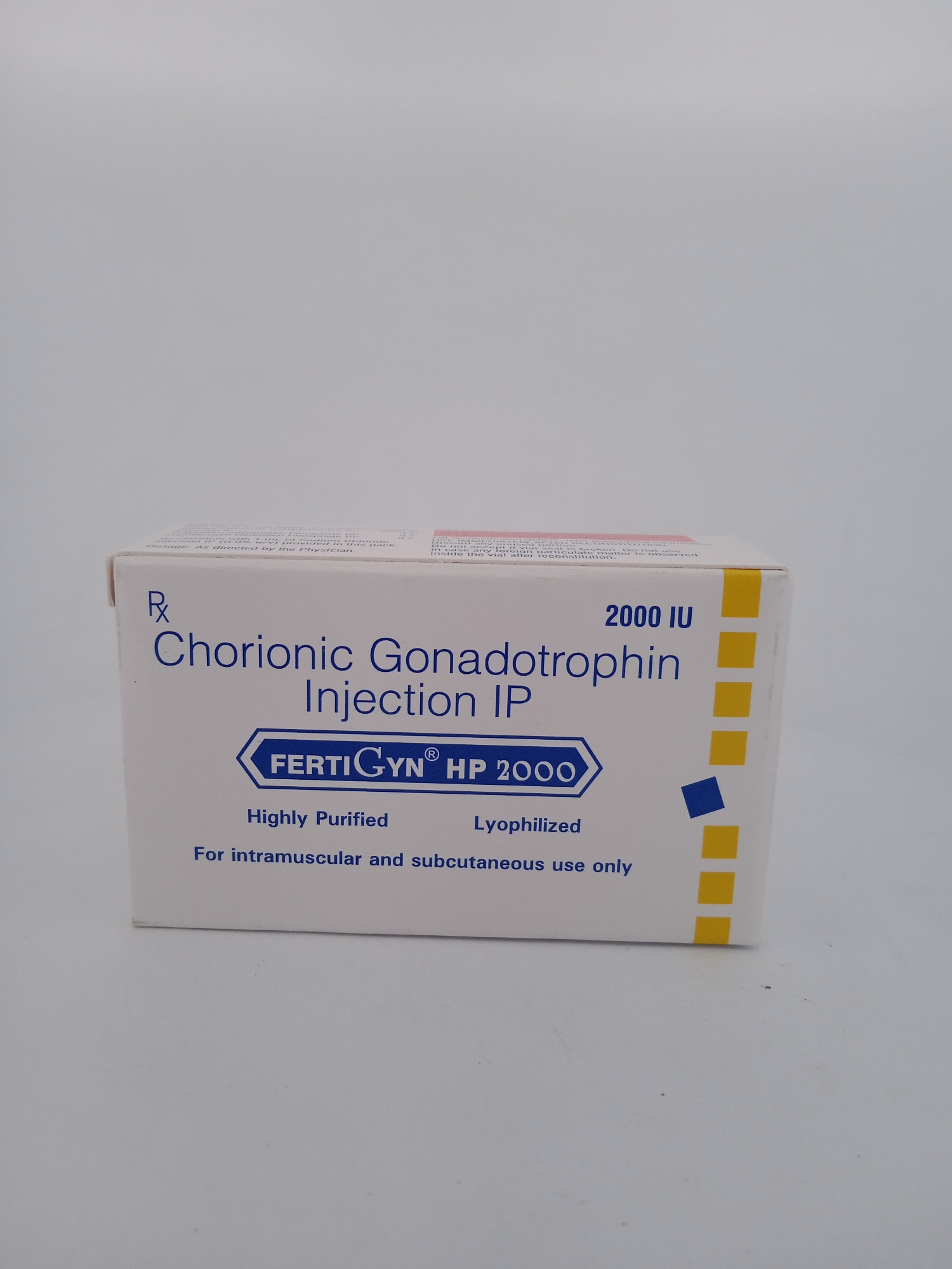 FERTIGYN 2000 IU 2ML | Human Chorionic Gonadotropin Injection