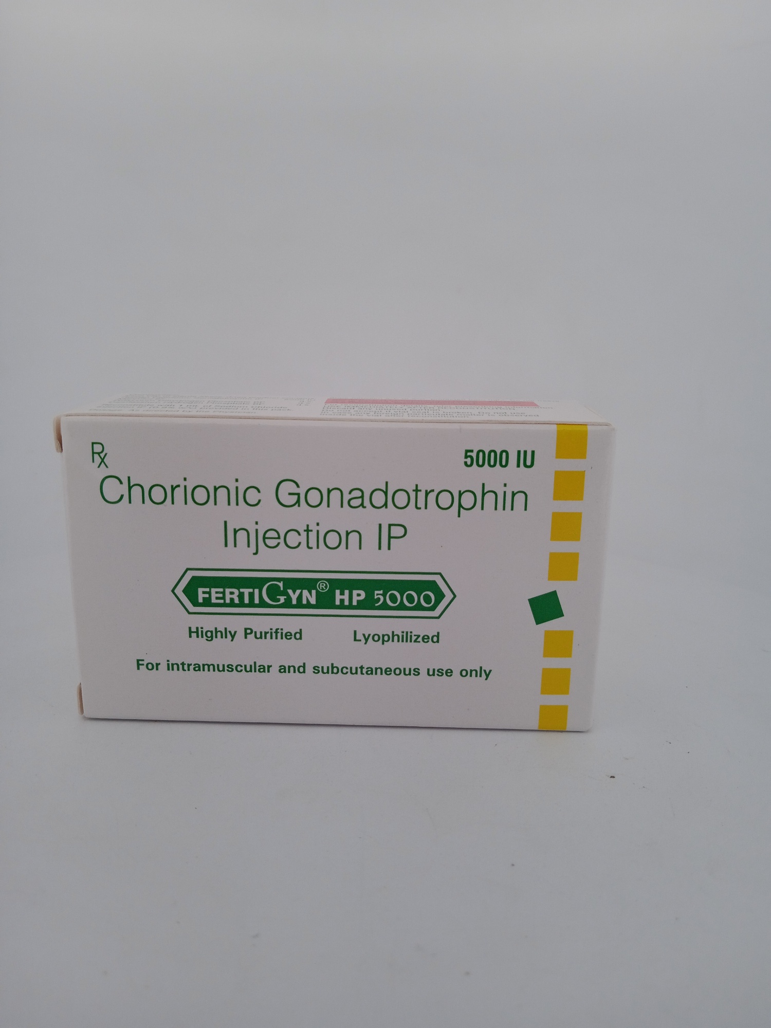 FERTIGYN 5000 IU 2ML | Human Chorionic Gonadotropin Injection