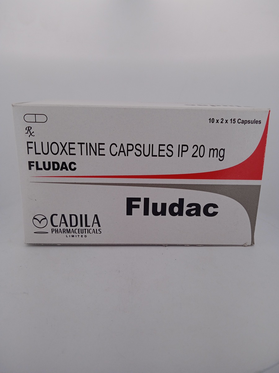 FLUDAC 20 MG CAPSULES (Fluoxetine 20mg) SSRI Antidepressant