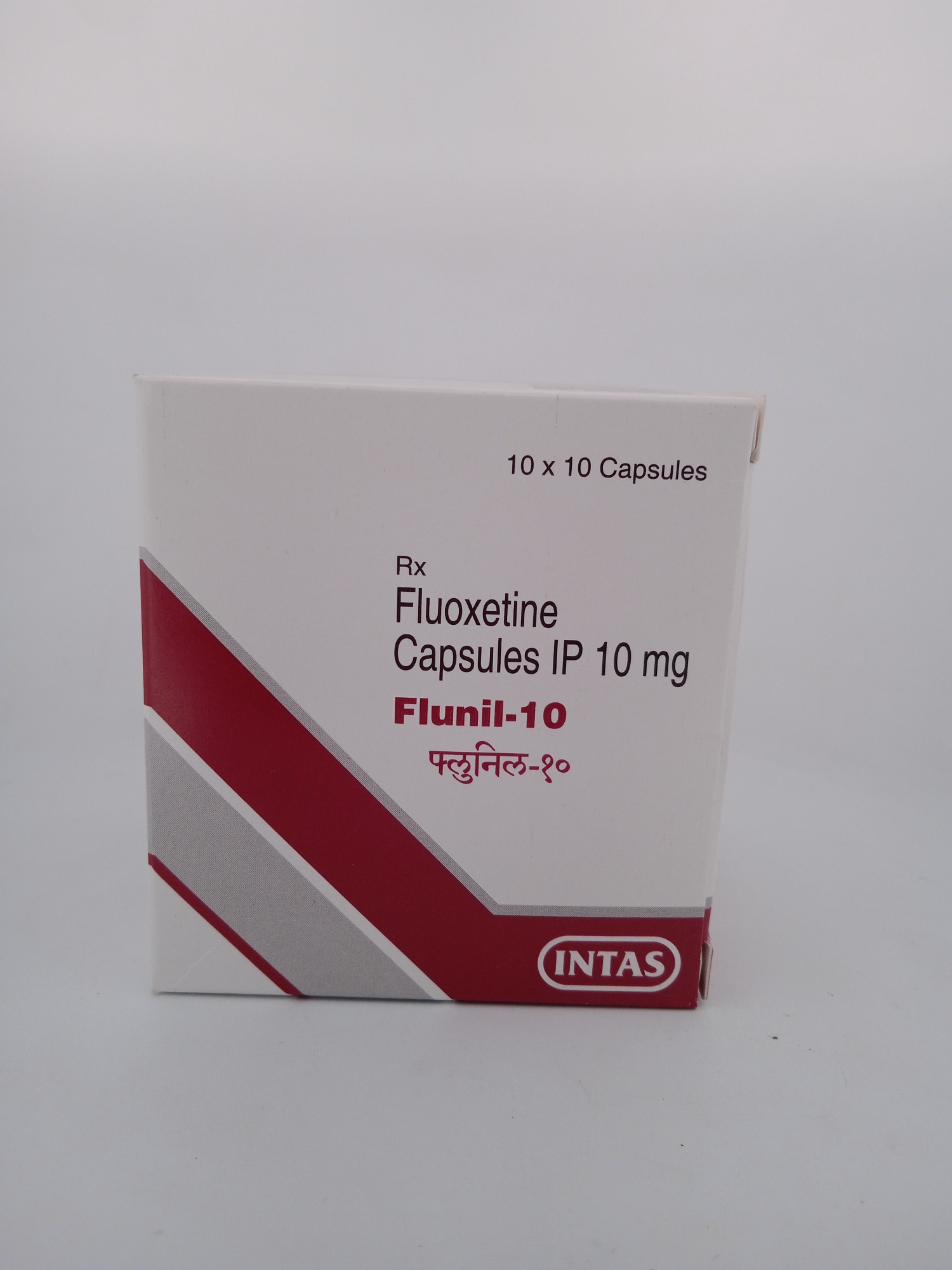 FLUNIL 10 MG CAPSULES (Fluoxetine 10mg) SSRI Antidepressant