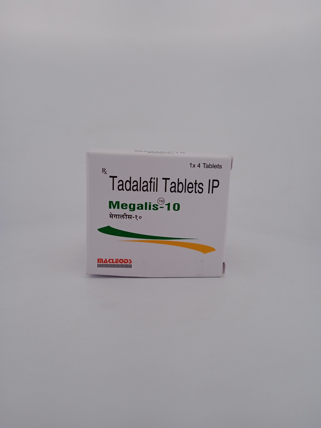 MEGALIS 10 MG 4 TABLETS | Tadalafil 10mg for Erectile Dysfunction