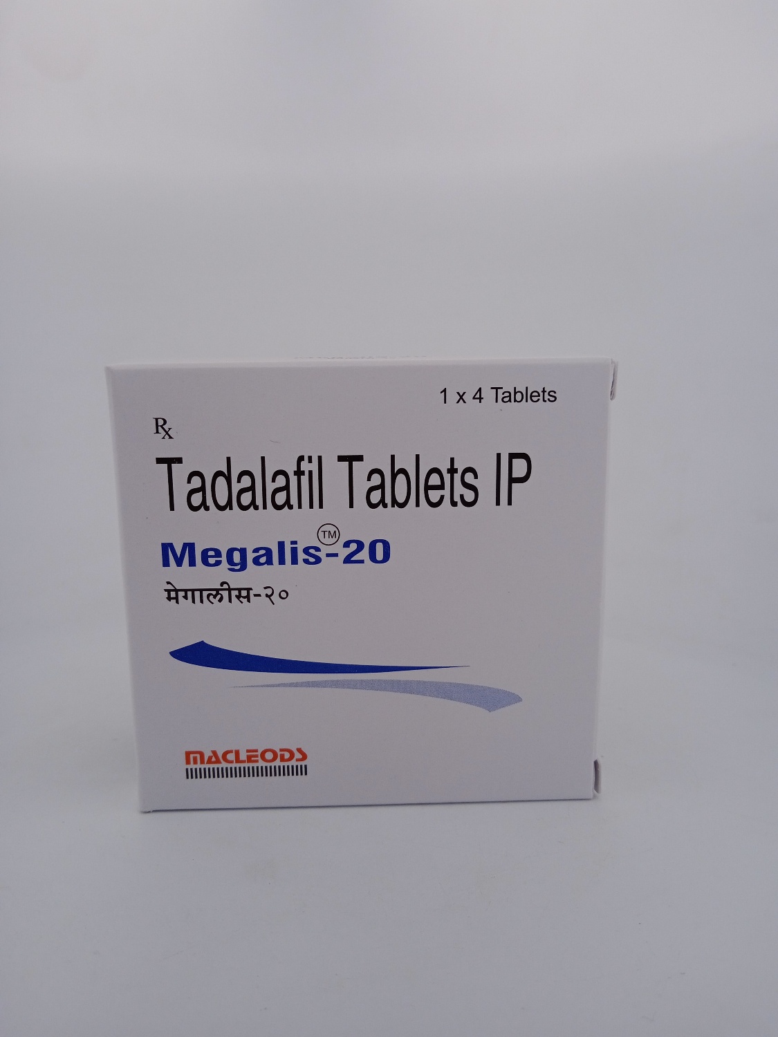 MEGALIS 20 MG 4 TABLETS | Tadalafil 20mg for Erectile Dysfunction
