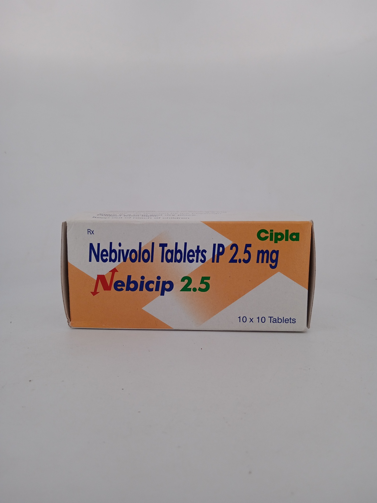 NEBICIP 2.5 MG 10 TABLETS | Nebivolol for High Blood Pressure