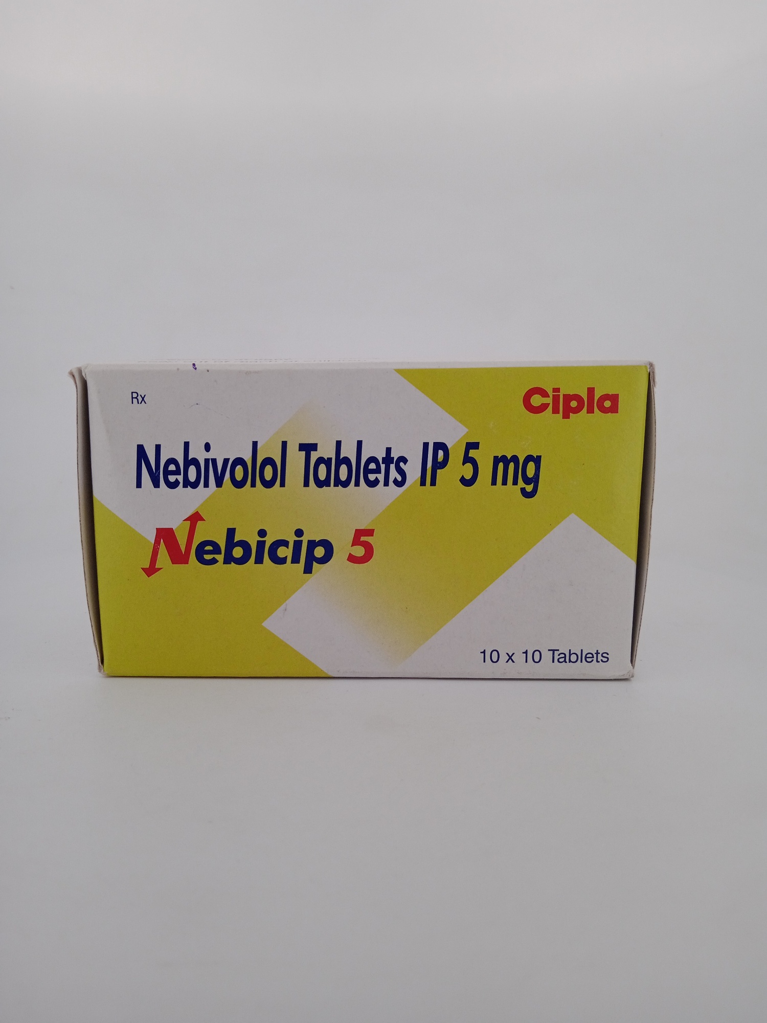 NEBICIP 5 MG 10 TABLETS | Nebivolol for High Blood Pressure