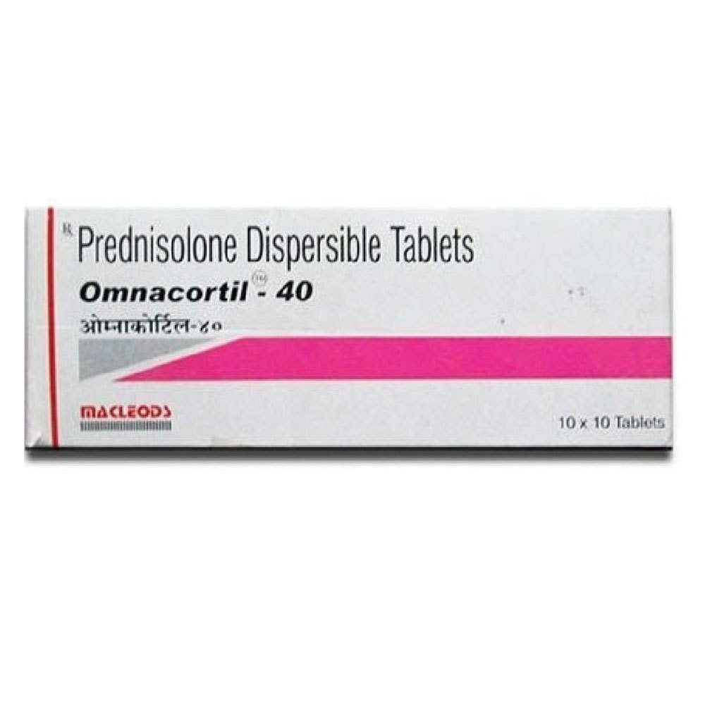 OMNACORTIL 40 MG 10 TABLETS | Prednisolone Steroid Guide