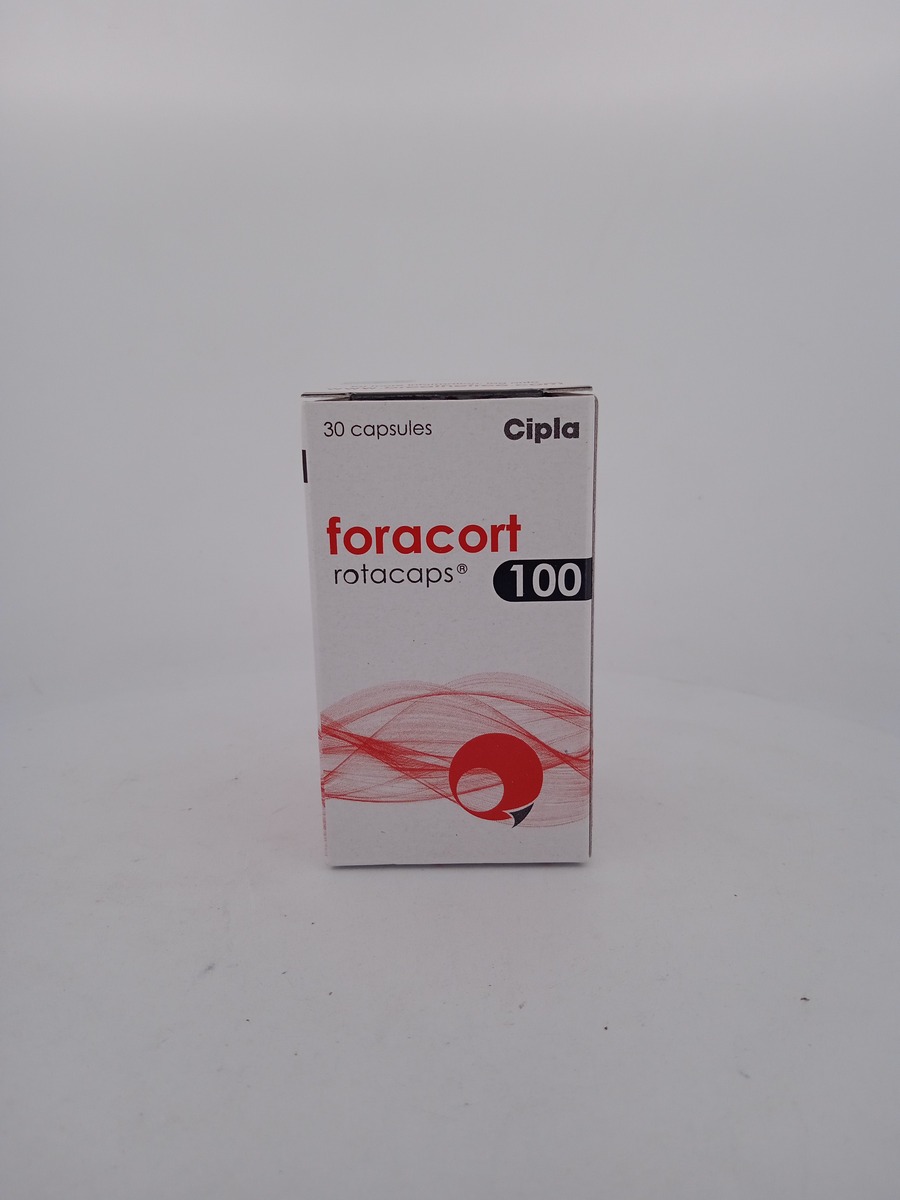 FORACORT 100 ROTACAPS (Budesonide + Formoterol) Asthma Guide.