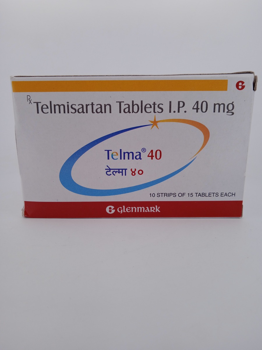 TELMA 40 MG 15 TABLETS | Telmisartan 40mg BP Medicine Guide