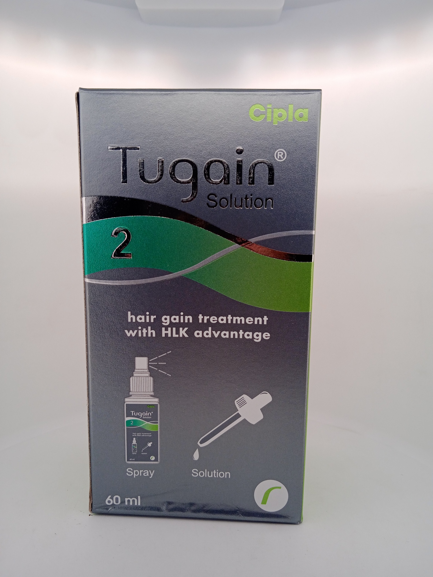 TUGAIN 2% SOLUTION 60ML | Minoxidil 2% Topical Hair Growth Solution.