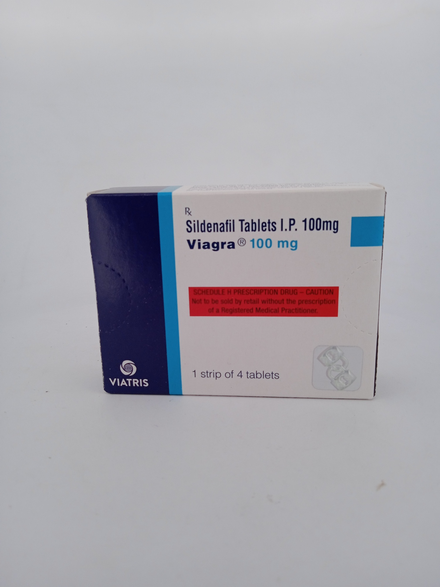 VIAGRA 100 MG 4 TABLETS | Sildenafil for Erectile Dysfunction
