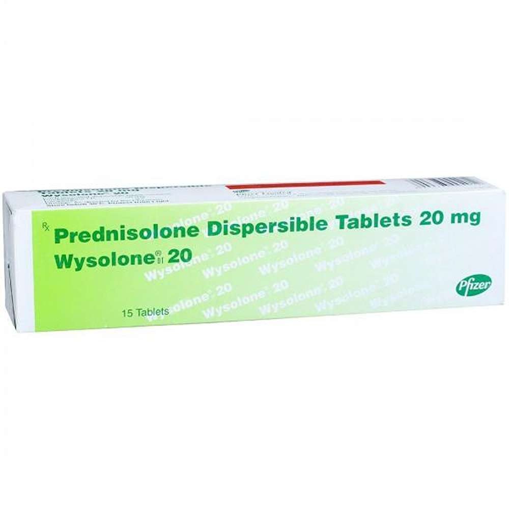 WYSOLONE DT 20 MG 15 TABLETS | Prednisolone Steroid Guide