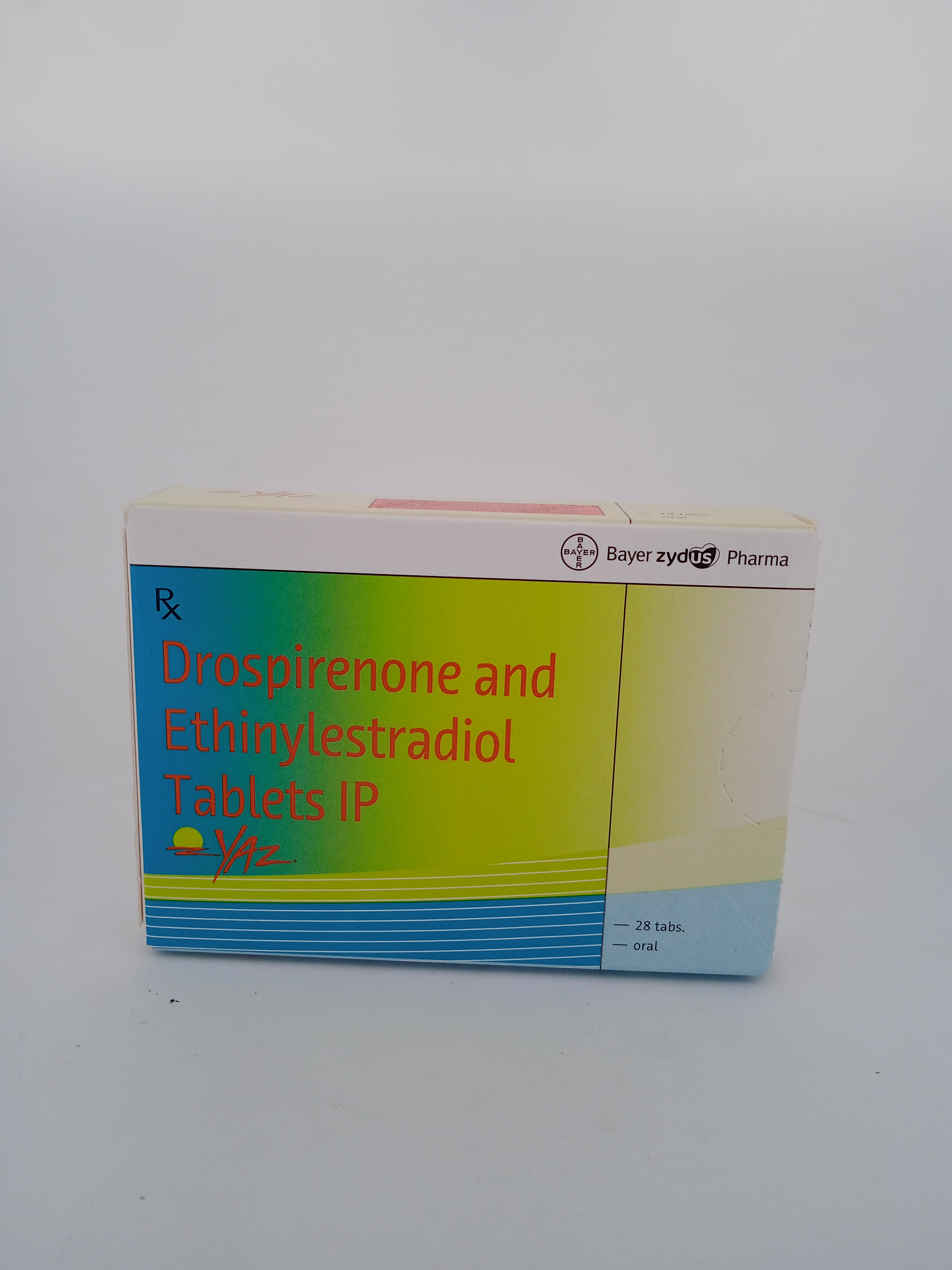 YAZ TABLETS 28 (Drospirenone 3mg + Ethinyl Estradiol 0.02mg) Oral Contraceptive
