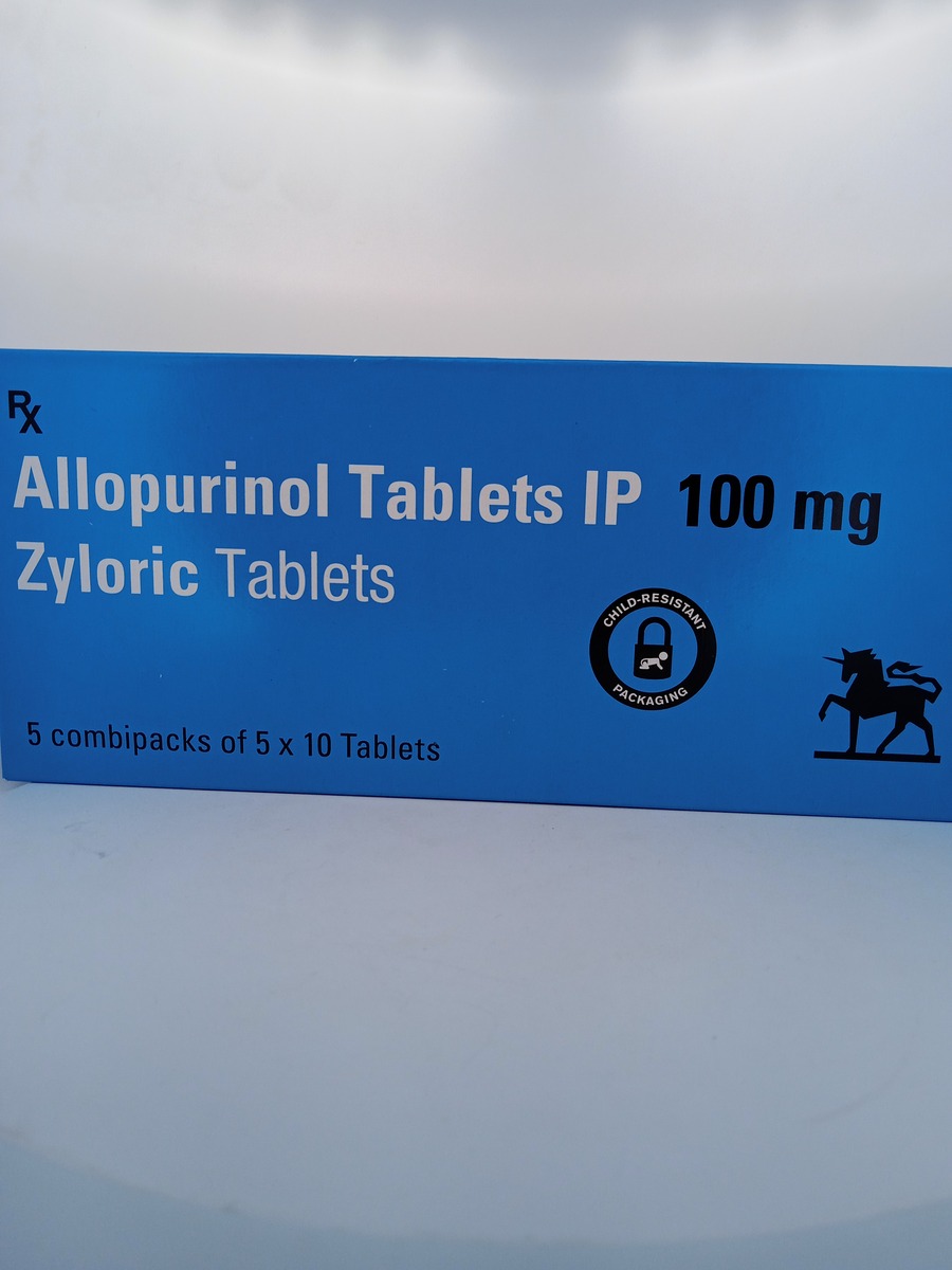 ZYLORIC 100MG TABLET (Allopurinol 100mg) Uric Acid Control Guide