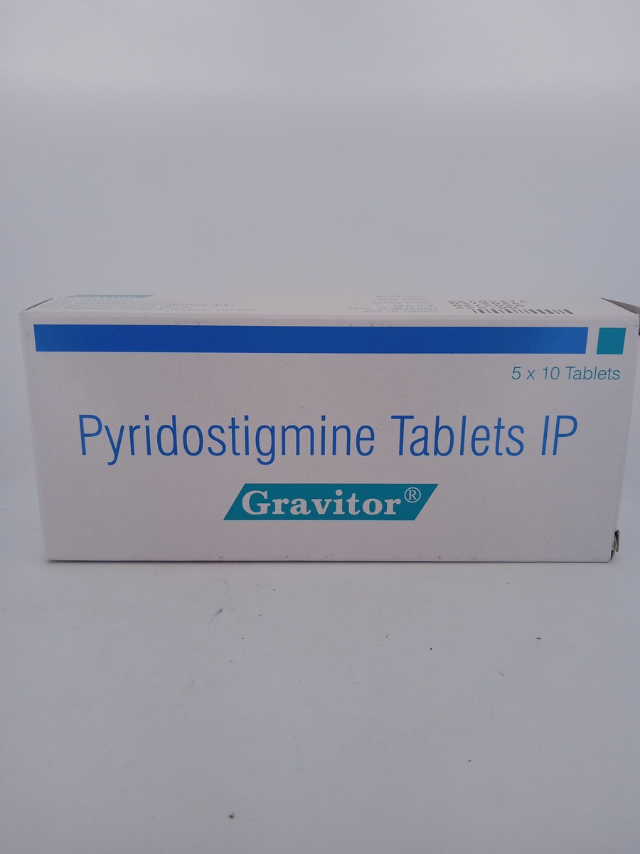 GRAVITOR 60 MG 10 TABLETS | Pyridostigmine Myasthenia Guide.