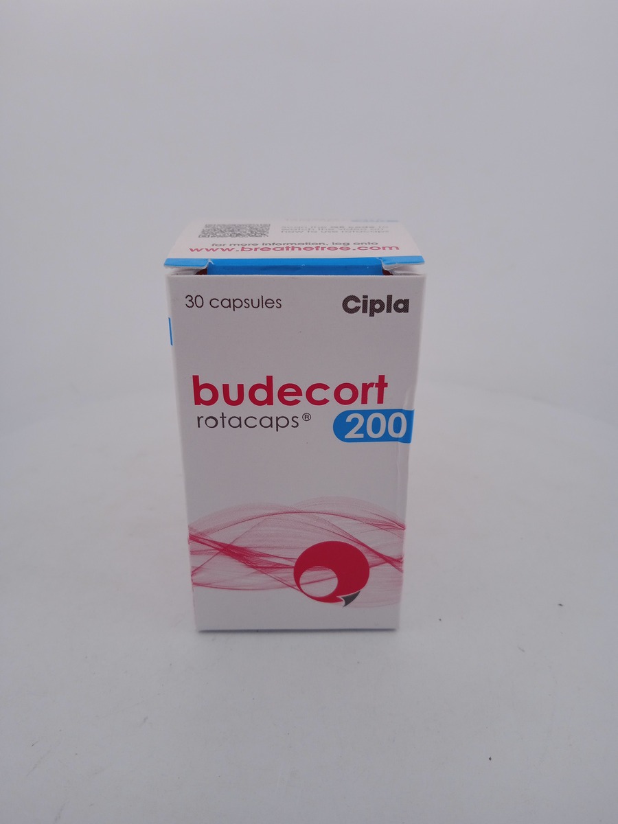 BUDECORT ROTACAPS 200MCG (Budesonide) Asthma Inhaler Guide.