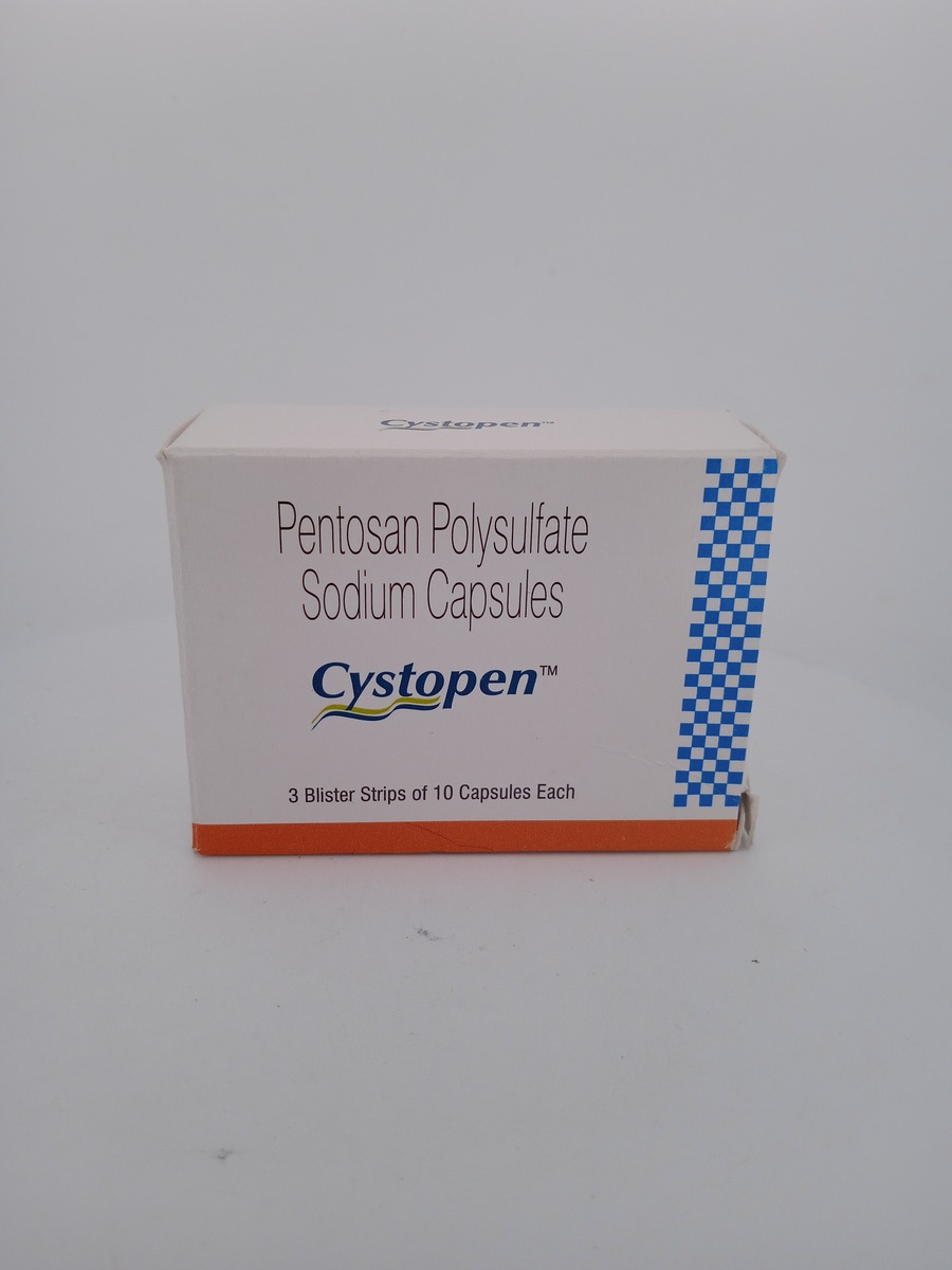 CYSTOPEN 100 MG 10 CAPSULES | Pentosan Polysulfate Sodium.