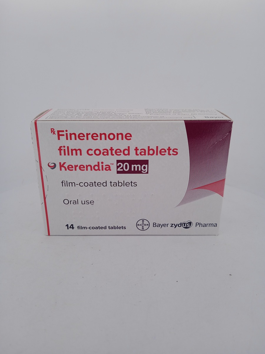 KERENDIA-20MG-14 TABLETS (Finerenone 20mg) CKD Treatment