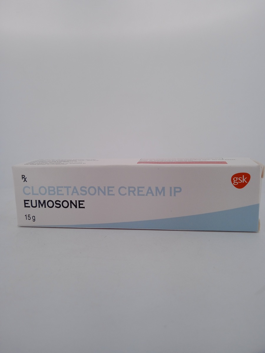 EUMOSONE CREAM 15G | Clobetasone Butyrate 0.05% Steroid Cream.
