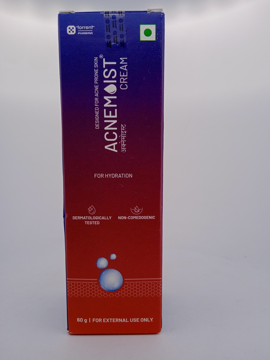 ACNEMOIST CREAM 80G | Oil-Free Moisturiser for Acne Prone Skin.