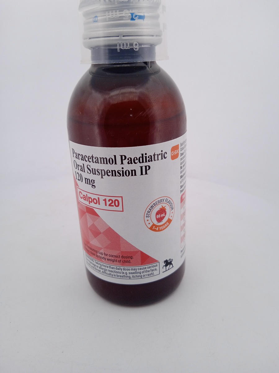 CALPOL 120 MG 60 ML SUSPENSION | Paracetamol Oral Suspension.
