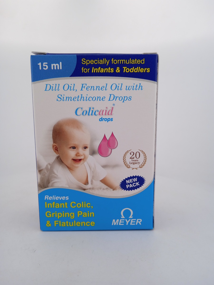 COLICAID DROPS 15ML | Simethicone Infant Colic & Gas Relief Drops.