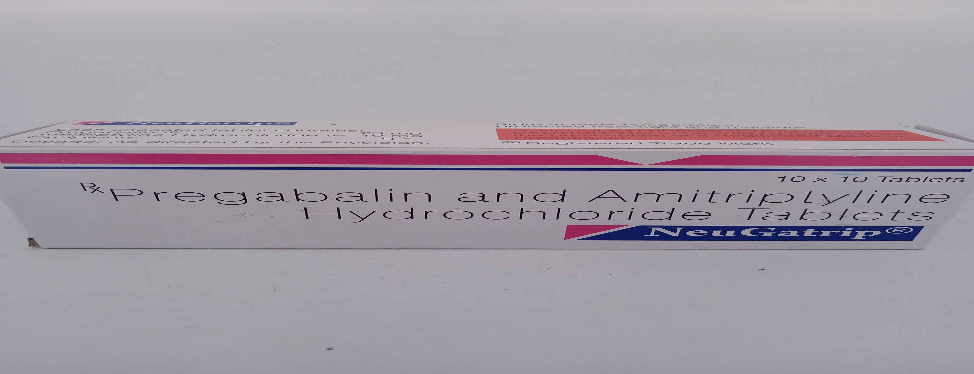 NEUGATRIP 75 MG + 10 MG 10 TABLETS | Neuropathic Pain Guide