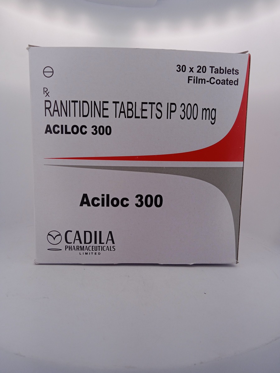 ACILOC 300MG TABLET (Ranitidine 300mg) Acidity Relief Guide.