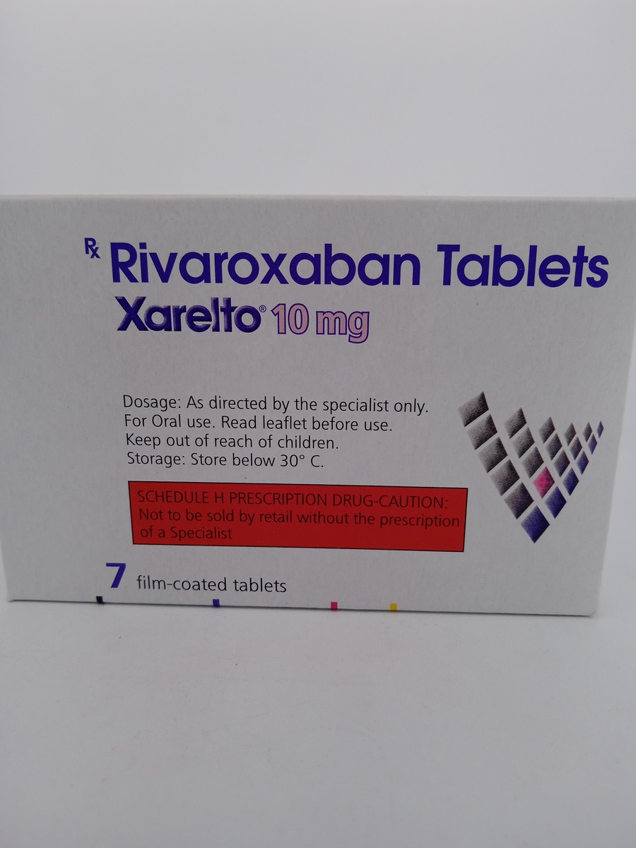 XARELTO 10 MG 7 TABLETS | Rivaroxaban Anticoagulant Guide.