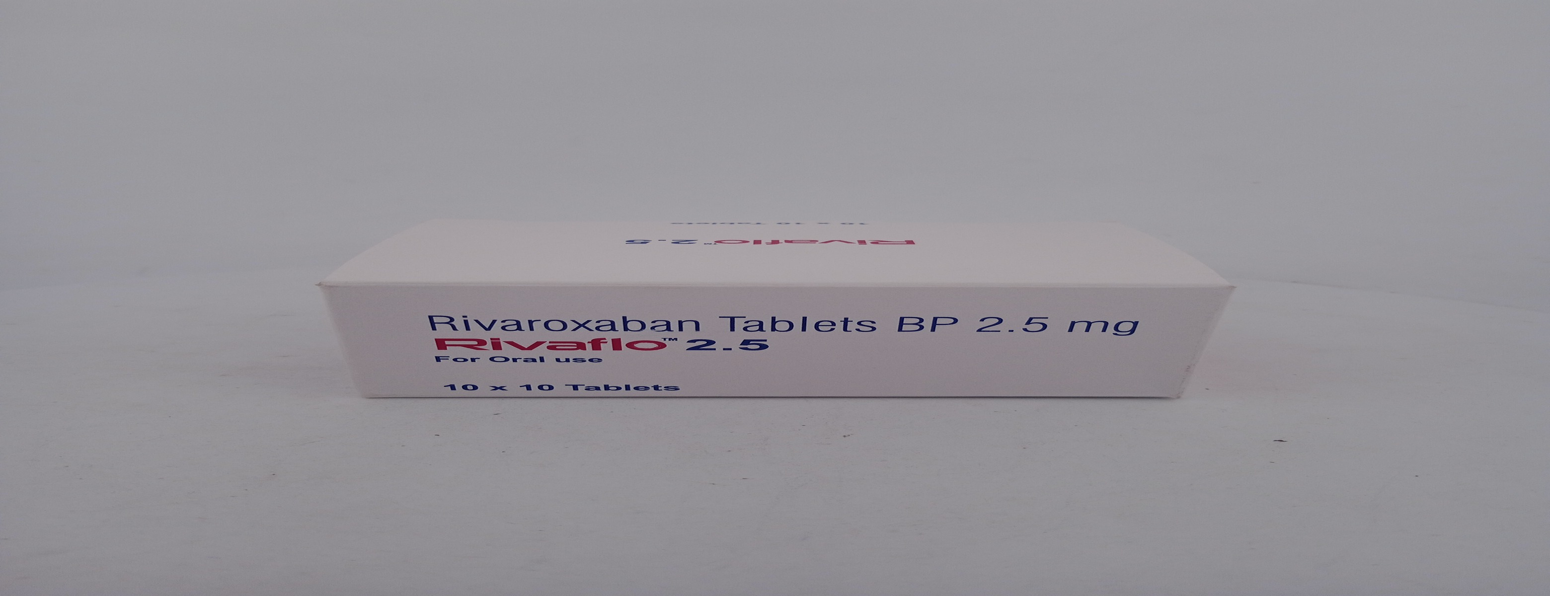 RIVAFLO 2.5 MG 10 TABLETS | Rivaroxaban Blood Clot Prevention
