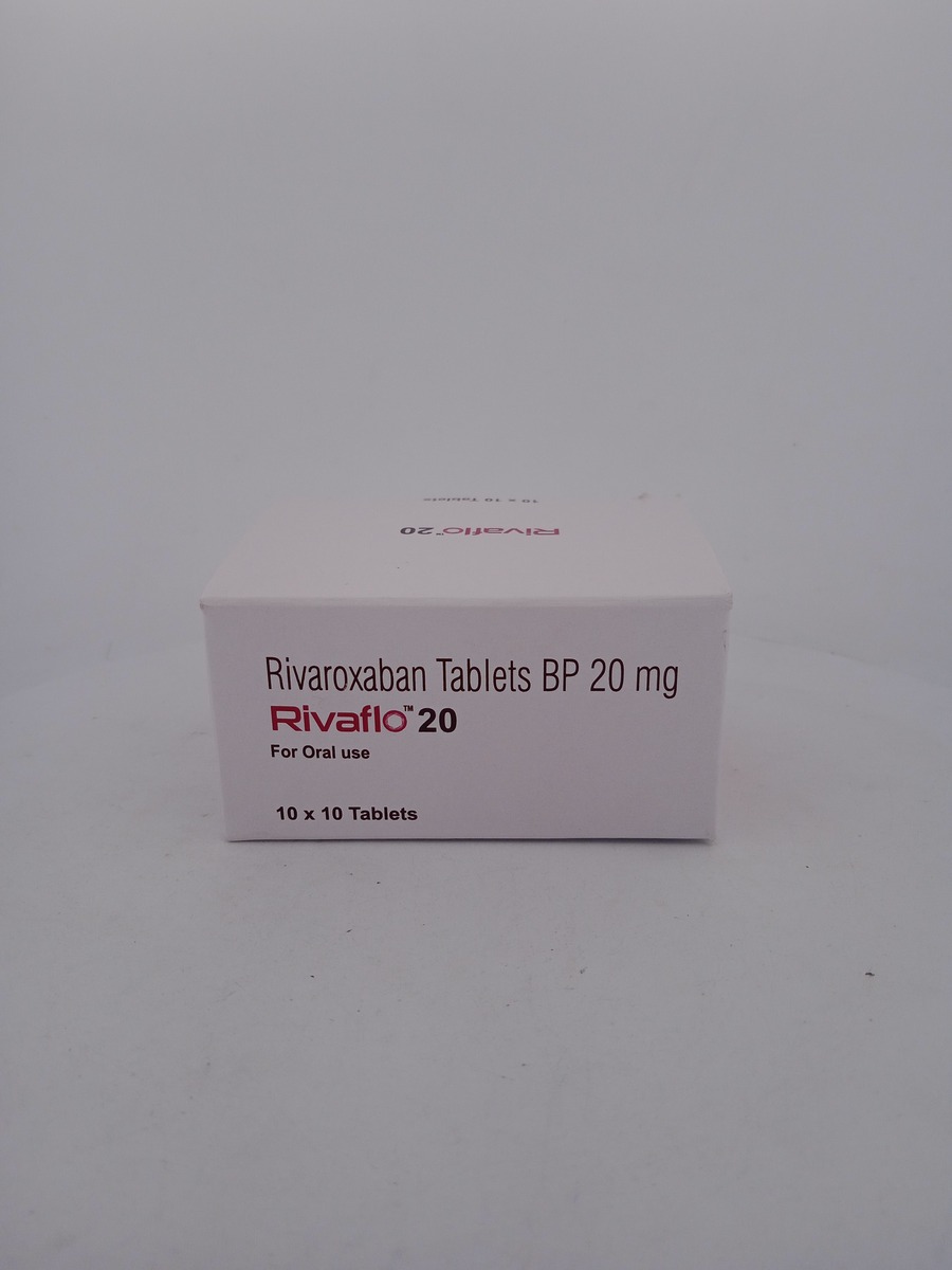 RIVAFLO 20 MG 10 TABLETS | Rivaroxaban Anticoagulant Guide.