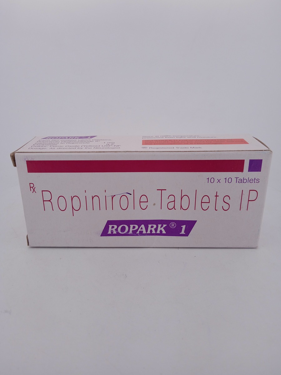 ROPARK 1 MG 10 TABLETS | Ropinirole for Parkinson’s Disease